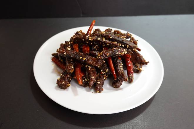 Red pepper Beef Jerky 麻辣牛肉干